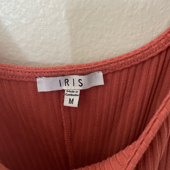 Pastel Orange midi dress - Picture 2 of 5